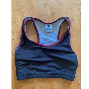 🖤 Maroon Lined Sports Bra 🖤